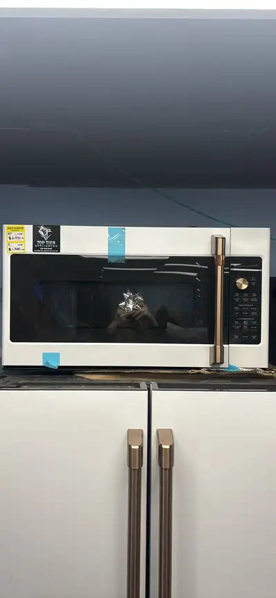 GE Café “30” White Over the Range Microwave, View more