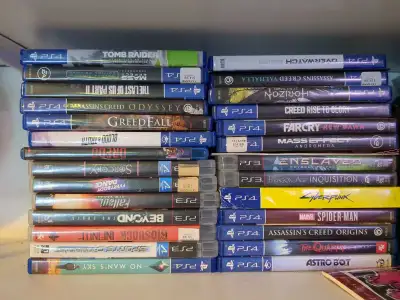 PS3 and Games (PS4 games too), View more