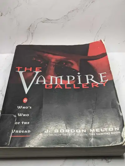 The Vampire Gallery Book. Very interesting book with many pictures and thorough descriptions and int...