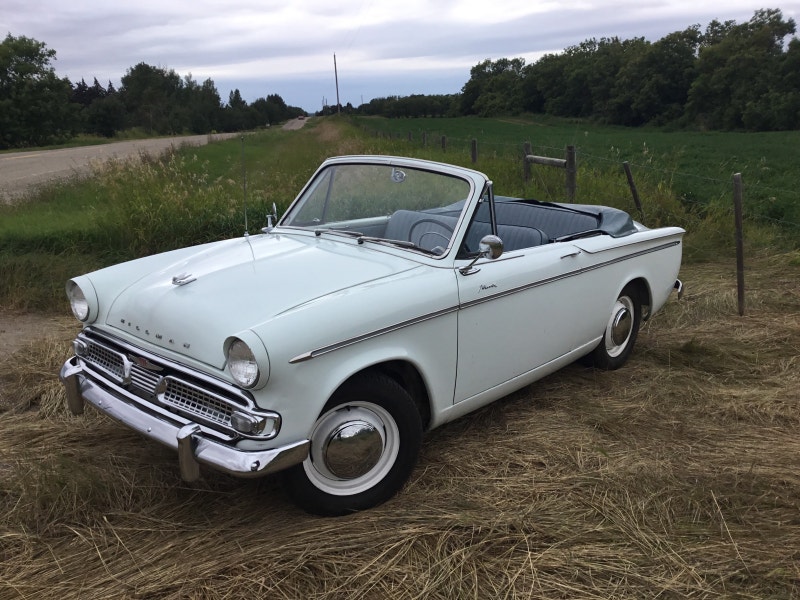 1961 Hillman Minx Convertible Classic Cars Red Deer Kijiji