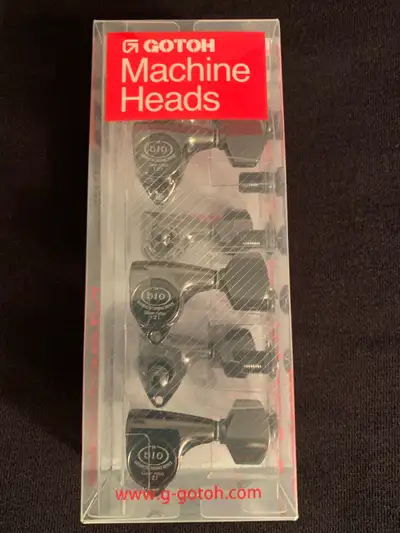 Gotoh 510 Tuning Machines Cosmo Black, View more