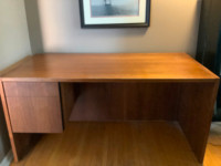 Elegant, Vintage, Solid-Wood Desk - Executive