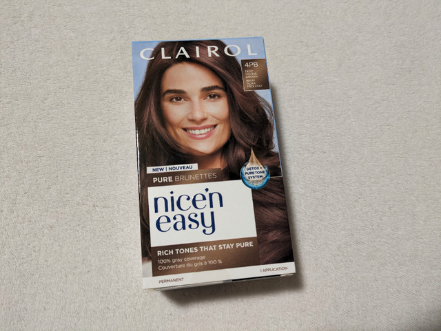 Clairol Nice'n Easy Pure Brunettes Permanent Hair Dye, 4PB in Health & Special Needs in Dartmouth