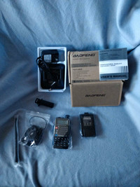 Baofeng Professional FM transceiver with full kit.