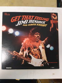 Vintage,Jimi Hendrix & Curtis Knight Vinyl Record