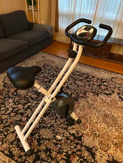 Marcy foldable exercise bike, View more