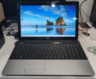 Acer laptop 15" with 1TB HDD and DVD RW optical drive, View more