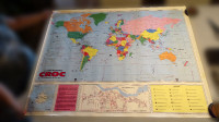 Carte du monde Croc