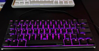 Ducky One 2 Mini 60% RGB Gaming Keyboard - Kailh Box Silent Pink