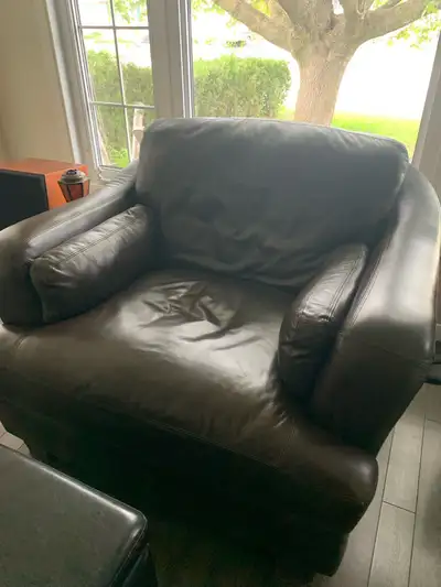 **Brown leather chair for sale**, View more