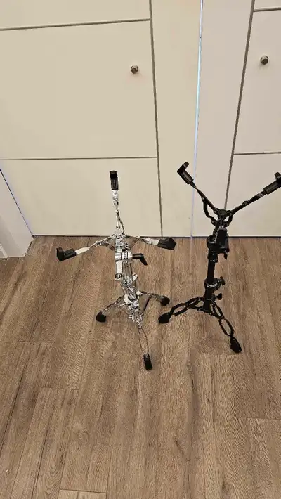 Two Drum Snare Stands, View more