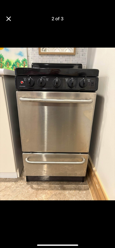 GE LIKE NEW 24 w electric stove range oven can deliver, View more