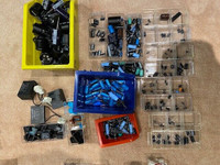 Electronic components - capacitors, semi-conductors, LEDs, etc