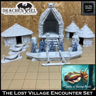 The Lost Village Encounter Set Terrain 3DP, View more