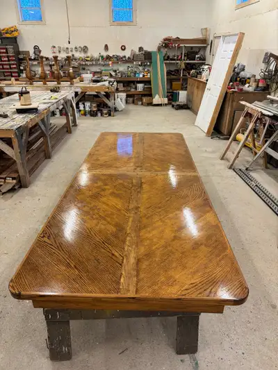 oak/maple table, View more