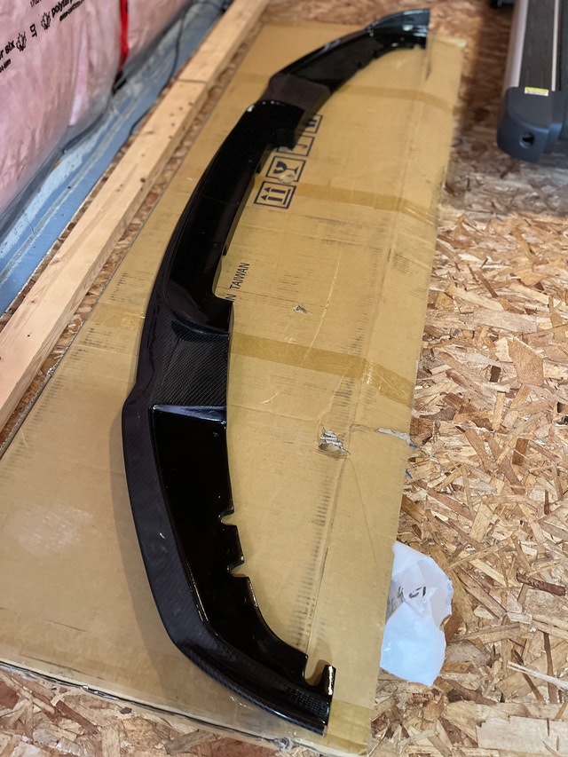 HM Style Carbon Fiber Front Lip for BMW F30 3 Series (335, 340) Other