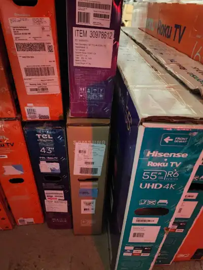 40" TCL, SAMSUNG, ONN 4K Roku Smart tv's on SALE, View more
