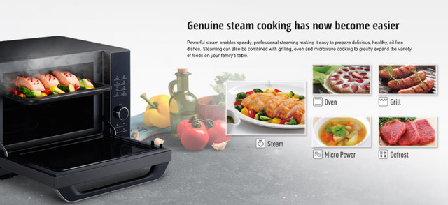 NEW (Unopened Box) Panasonic Microwave Oven with Steam Cooking in Microwaves & Cookers in City of Toronto - Image 3
