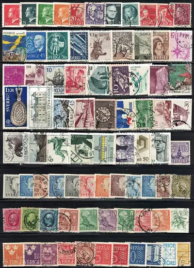  Sweden Stamps [#80 Total], View more