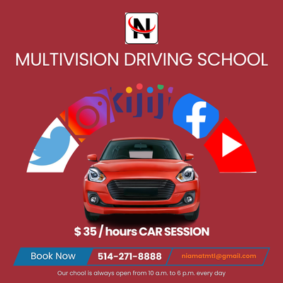 Private Car session (35/h) WE ARE THE PROFESSIONAL DRIVING SCHOOL, WITH INSTRUCTOR CERTIFIED BY ( SA...