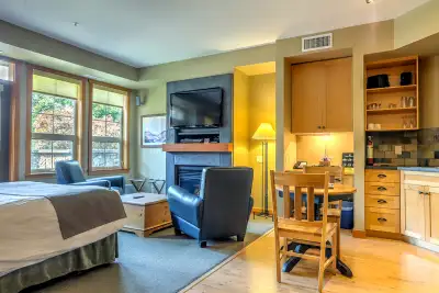 Studio condo for rent, View more