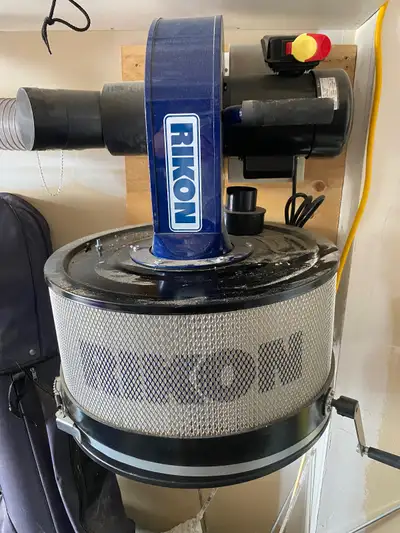 Rikon dust collector, View more