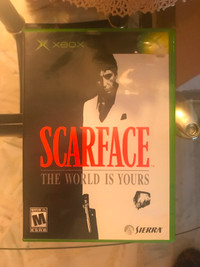 SCARFACE THE WORLD IS YOURS ORIGINAL XBOX GAME