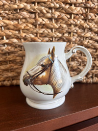 Vintage Sadler England horse mug 
