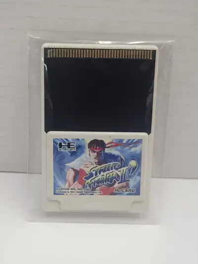 NEC PC Engine Street Fighter II HU Card Game card only #466543 BUY & SELL KINGS 647-348-1763 2852 Da...