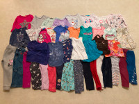 Lot of Girl's Toddler Clothes (3T, 4T & 5T) & Shoes (Sizes 7-10)