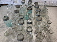 Vintage Glass Canning Jars