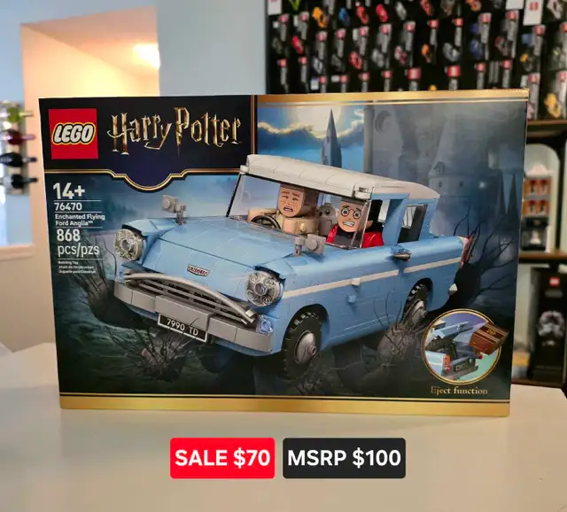 Lego Enchanted Flying Ford Anglia [SALE]