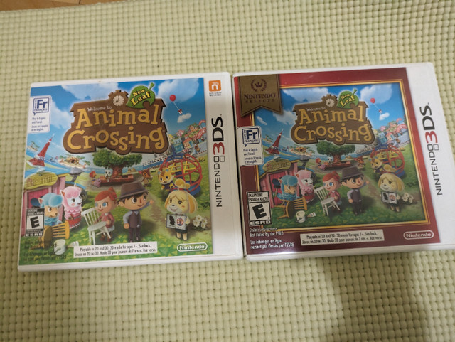 Animal Crossing: New Leaf for 3ds (2 copies) in Nintendo DS in Ottawa