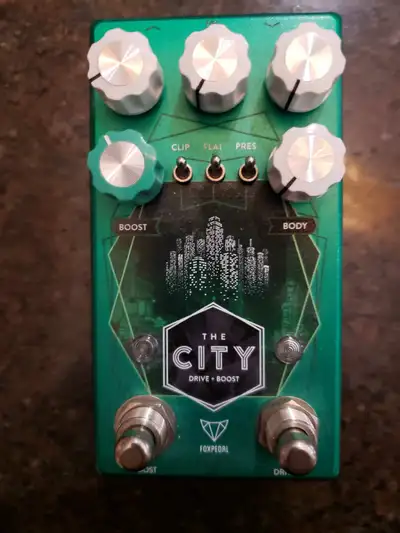 Foxpedal the city v2, tubescreamer variant, View more