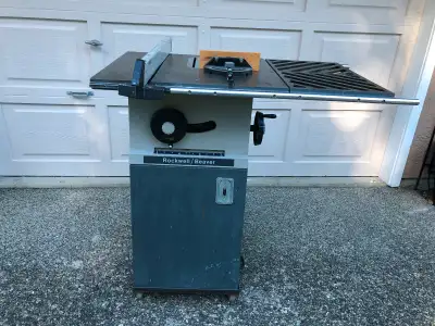 Rockwell Beaver Table Saw on wheels, View more