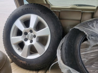 2 tites from lexus RX 330...225/65/17...1 tire with rim