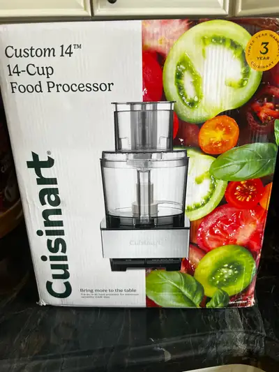 BNIB Cuisinart Custom 14 14-Cup Food Processor, View more
