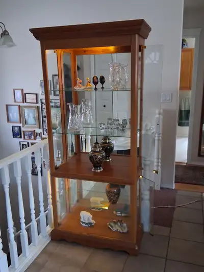 Lighted Curio Cabinet, View more