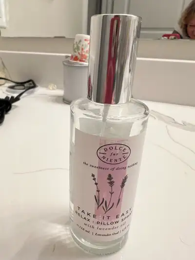 Experience relaxation with this Dolce far Niente pillow spray, infused with lavender oil for a sooth...