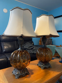 MCM Set of 2 table lamps