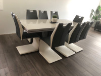 Table With 8 chairs