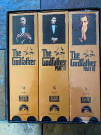 The Godfather Collection VHS – Parts I, II and III in Box Set