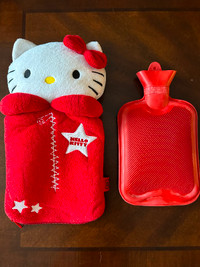 Hello Kitty Original Cover with a heating water bottle