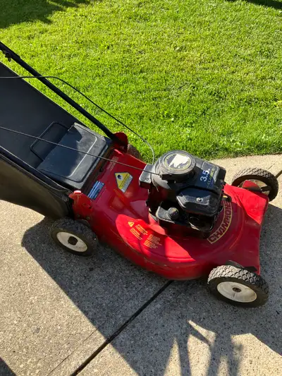 Champion Gas Lawn Mower with Briggs and Stratton Motor, View more