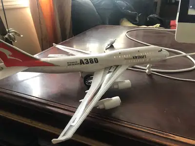 Aircruft model, A380, like new. Price $50