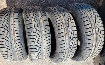 EXCELLENT TIRES. USE ALL YEAR. NO NEED FOR SNOWS. JUST ROTATE & SAVE HUNDREDS OF $$$. CALL 416 838 5...