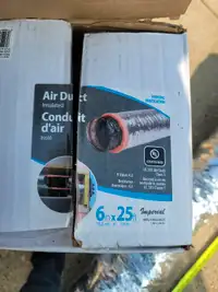 6 inch insulated flex hose