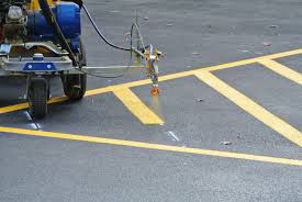 Parking Line Painting / Striping in Snow Removal & Property Maintenance in Saskatoon