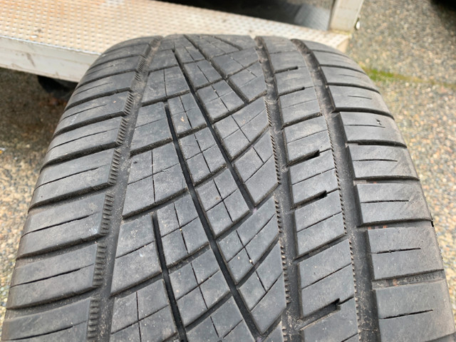 1 X single 275/45/19 Continental Extreme contact DWS 06 plus 75% in Tires & Rims in Delta/Surrey/Langley - Image 3