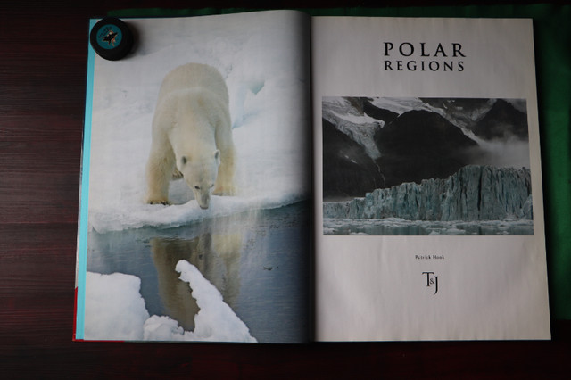 Polar Regions, GIANT 17 x 24 inch, UK Book, National Geographic in Non-fiction in Calgary - Image 3